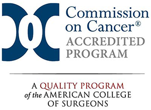 Commission on Cancer Accredited Program seal
